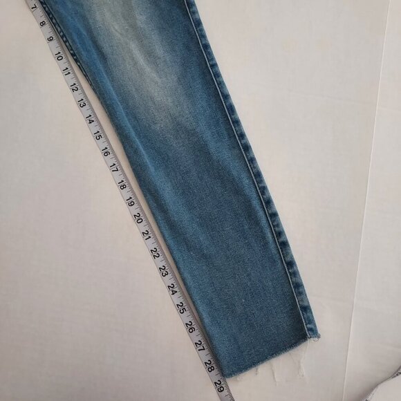 Abercrombie & Fitch Simone Hi Rise Jean Leggings Size 33 - Picture 4 of 9